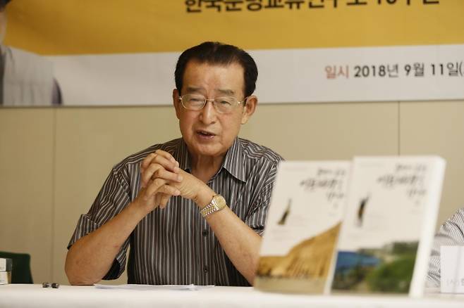 ▲ 정수일 한국문명교류연구소장 [출판사 창비]