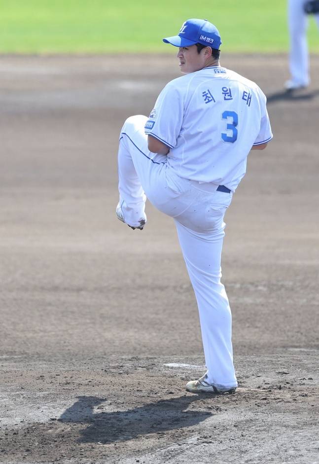 삼성 최원태가 투구하고 있다. /사진=삼성 라이온즈 제공