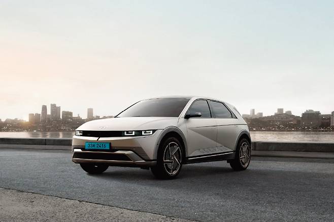 현대자동차 전기차 아이오닉 5. [현대자동차 제공]