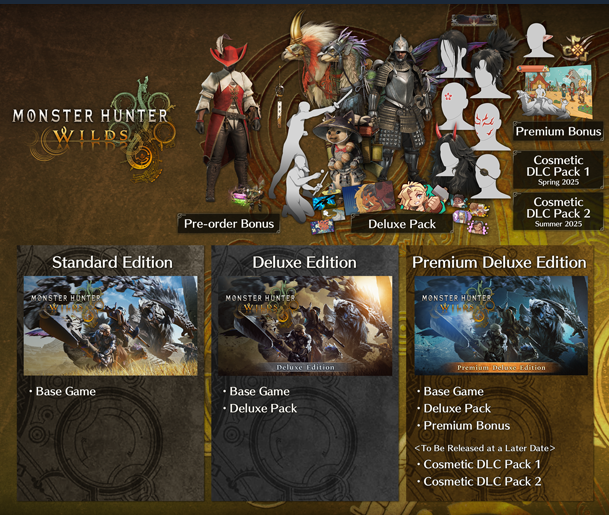 - 몬스터 헌터 와일즈 예약 구매 보상