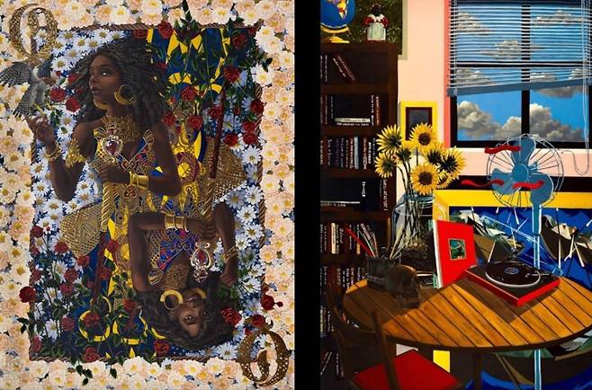 미국 뉴욕 검찰청은 아마드가 의뢰한 그림이라며 해당 이미지를 게시했다