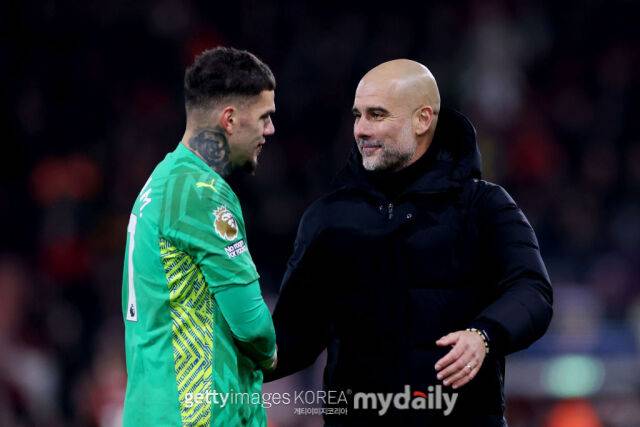 맨체스터 시티 에데르송./게티이미지코리아