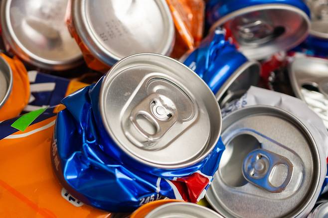 버려진 음료캔.[게티이미지뱅크]