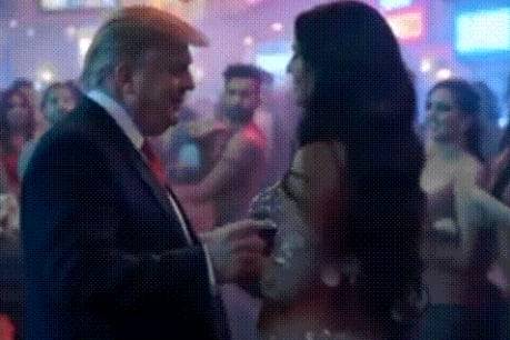 '가자 구상' AI 영상에 담긴 트럼프 대통령이 파티를 즐기는 장면. /트루스소셜