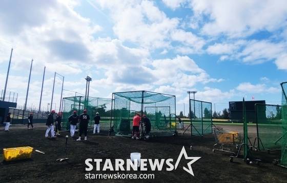 27일 킨 베이스볼 스타디움의 모습. /사진=김우종 기자