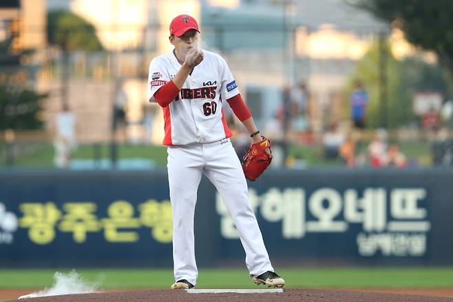 KIA 타이거즈 투수 김도현. /사진=KIA 타이거즈 제공