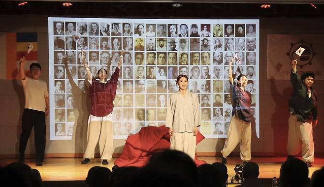 뮤지컬 '비·스·독'의 한장면 [전국비구니회 제공. 재판매 및 DB 금지]