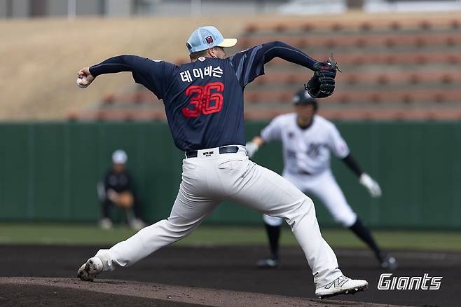 롯데 새 외국인 투수 터커 데이비슨 [롯데 자이언츠 제공. 재판매 및 DB 금지]