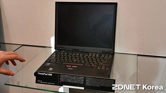 13.3인치 디스플레이를 장착한 씽크패드 600. (사진=지디넷코리아)