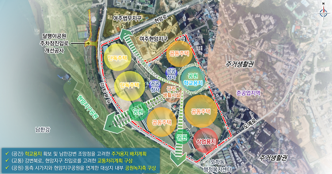 여주시 현암1지구 도시개발사업 조감도. 여주시 제공