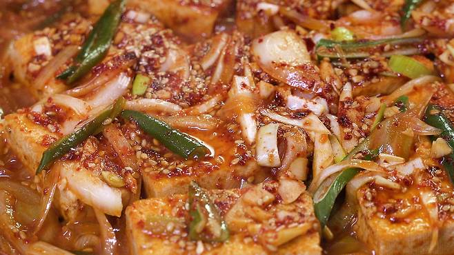 칼칼한 두부조림 황금레시피