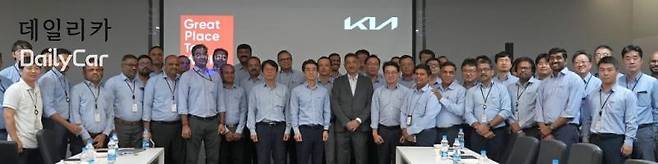 기아 인도권역본부, 일하기 좋은 기업 인증 획득