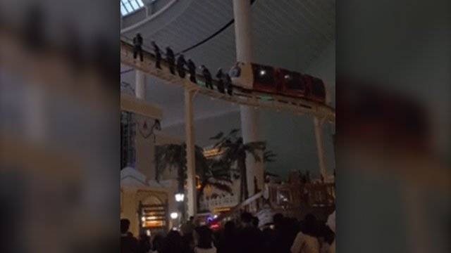 서울 롯데월드 모노레일 멈춤 사고…승객 39명 구조