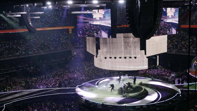 2023년 12월 인스파이어 아레나에서 열린 2023 멜론 뮤직 어워드(MMA) 모습. 인스파이어 제공