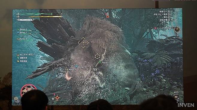 ▲ 본 행사인 얀쿡 사냥에 앞서 워밍업으로 도샤구마 사냥에 나섰습니다