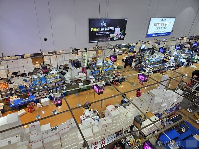 2월 28일 찾은 서울 동작구 노량진수산시장 내부 한적한 모습. /사진=이민형 기자