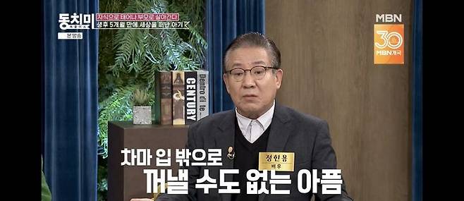 [서울=뉴시스] 정한용. (사진 = MBN '동치미' 캡처) 2025.03.01. photo@newsis.com *재판매 및 DB 금지