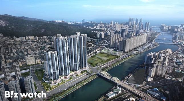 르엘 리버파크 센텀 조감도 /자료=롯데건설