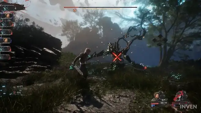 ▲ 익숙한 건 쳐내기로 엇박자는 회피로, 자유롭게 쓸 수 있다