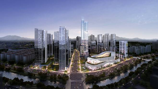 '더현대 광주' 조감도. 광주광역시 제공