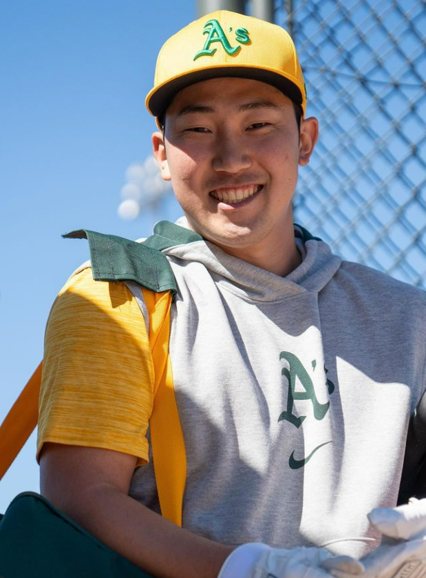 (오클랜드 시절의 박효준)