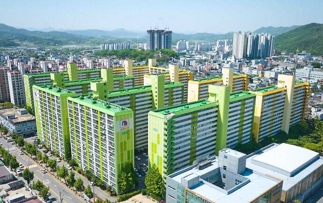 전라남도 화순군이 청년과 신혼부부들에게 월 임대료 1만원으로 임대하는 만원주택 전경. /화순군 제공