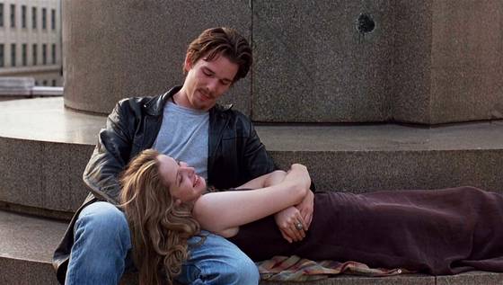 에단 호크의 대표작 '비포 선라이즈'의 한 장면 사진 네이버 영화