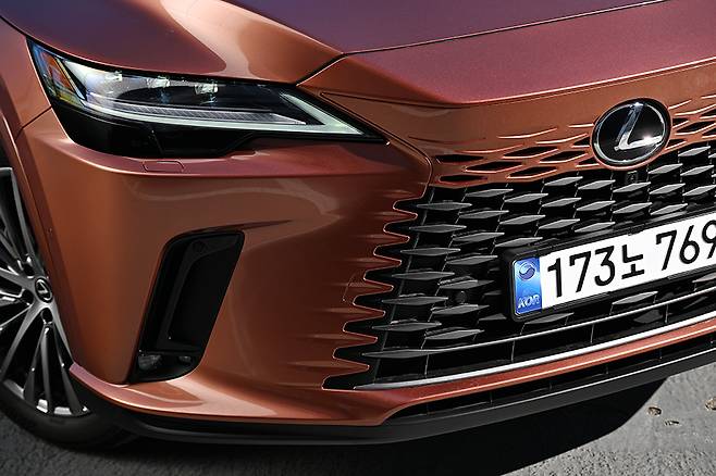 렉서스 RX 350h. 사진 김학수 기자