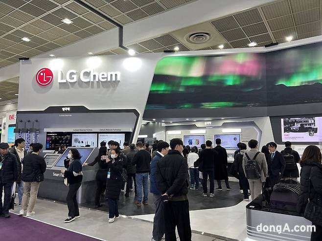 인터배터리 2025 LG화학 전시관