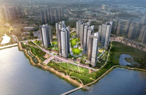 e편한세상 성성호수공원 조감도