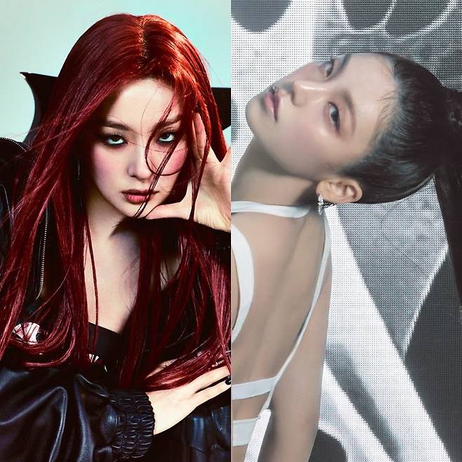 왼쪽부터 레드벨벳 슬기, 있지 예지. (사진=SM엔터테인먼트, JYP엔터테인먼트 제공)