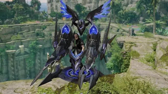 ▲  '플라즈마 블리츠' 스킨의 전체적인 모습