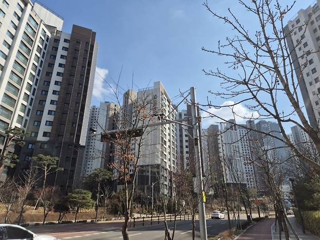 6일 경기 과천 일대 대단지 아파트가 들어서 있는 모습. 인근 단지 매매 실거래가격은 최근 잇따라 신고가를 기록했다. 사진=연지안 기자