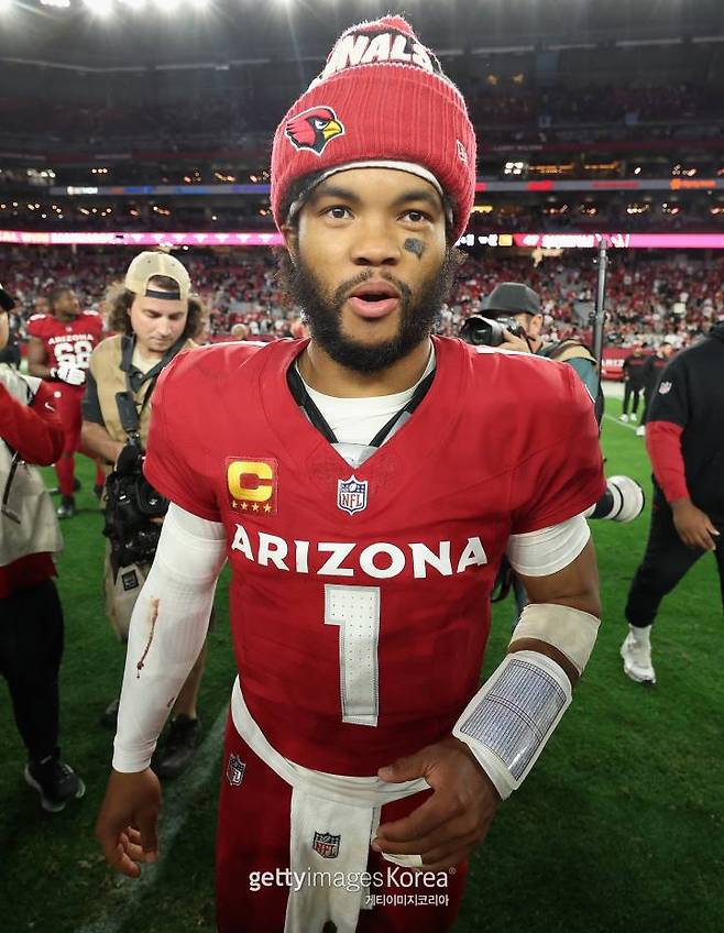 미국프로풋볼(NFL) 애리조나 소속 카일러 머리. 게티이미지