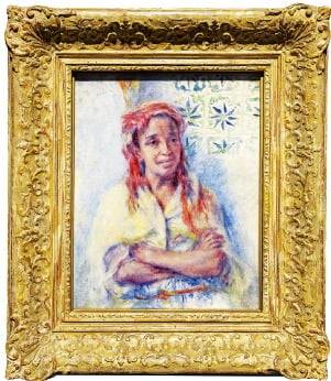 르누아르 ‘아랍 여인’