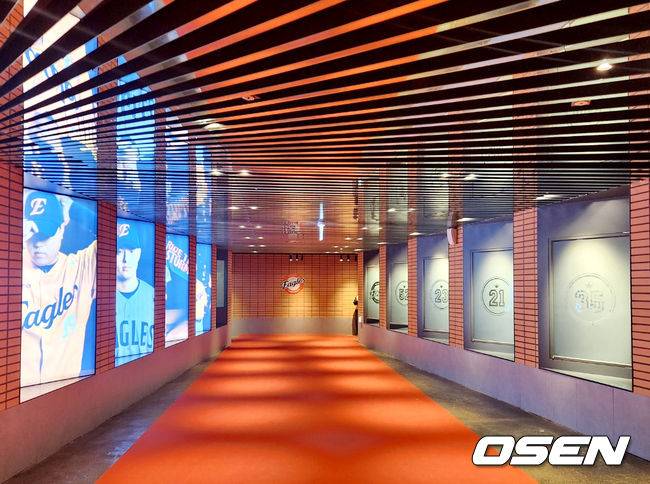 [OSEN=이상학 기자] 대전 한화생명볼파크 선수 출입구. /waw@osen.co.kr