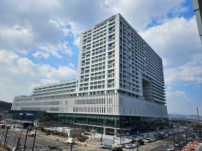 '강동 아이파크 더리버' 전경./아이파크 더리버 제공