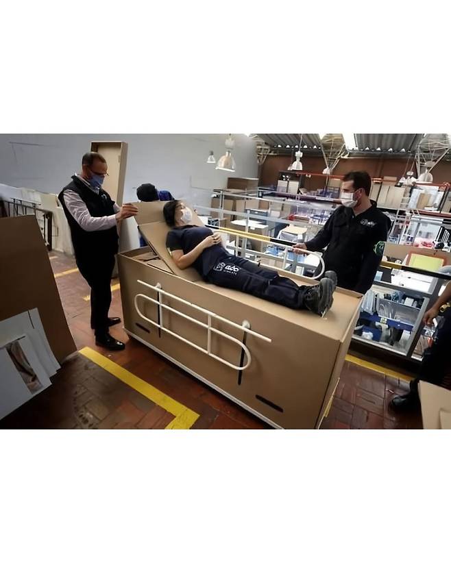 일본에 퍼지고 있는 골판지 관