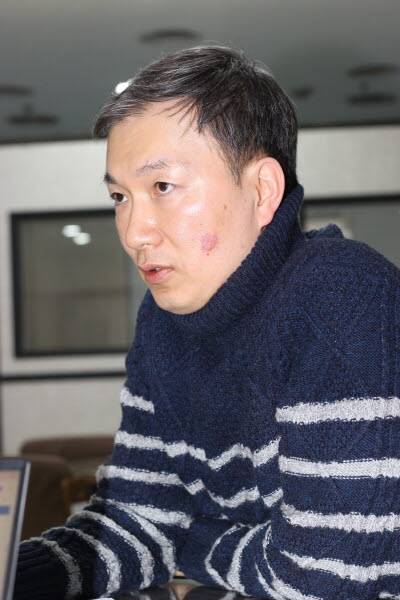 ▲ 지난 5일 미디어오늘과 인터뷰하고 있는 유창수 CBS PD. 사진=박재령 기자