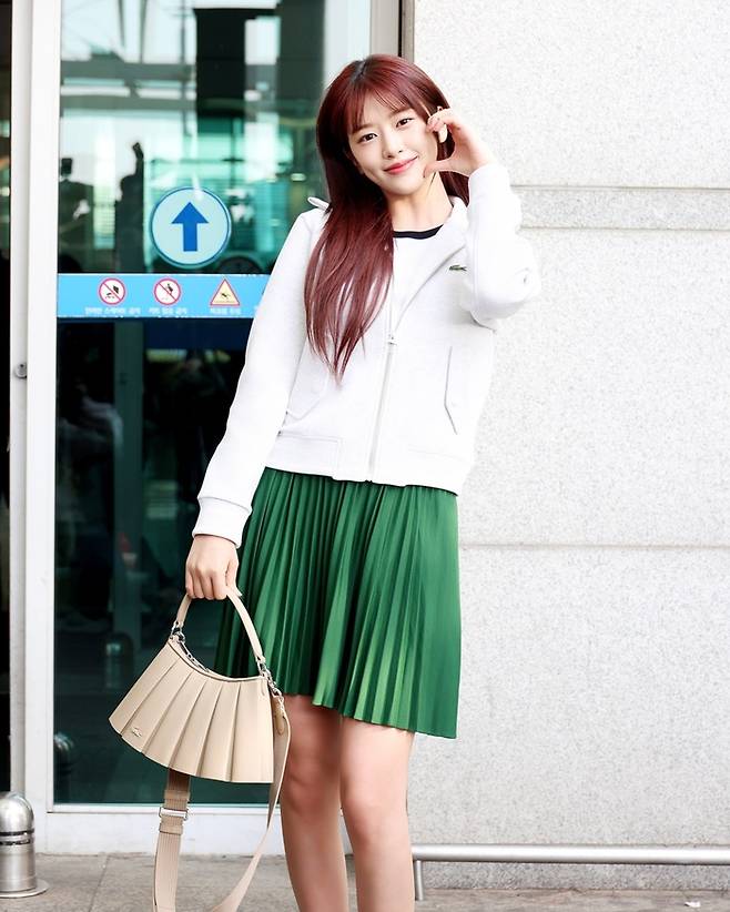 아이브 안유진. 사진제공|라코스테