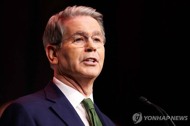 스콧 베센트 미 재무장관 [AFP 연합뉴스. 재판매 및 DB 금지]