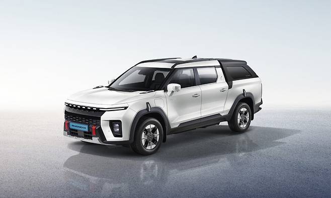 사진 : KGM 무쏘 EV 그랜드 화이트