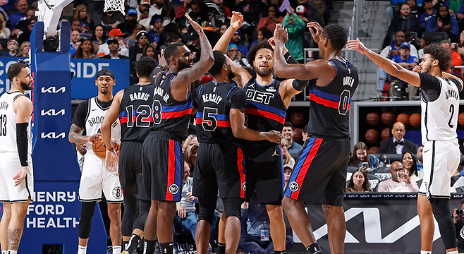 디트로이트 피스톤스 선수들