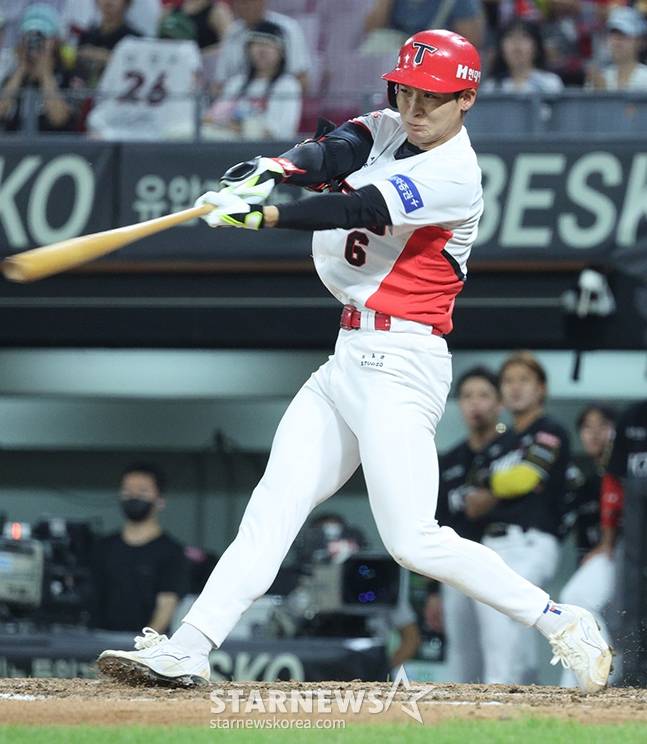 KIA 홍종표. /사진=김진경 대기자