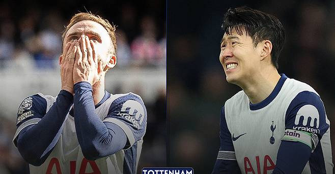 제임스 매디슨(왼쪽)과 손흥민. /사진=토트넘 홋스퍼 뉴스 갈무리