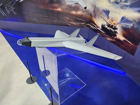 파블로 항공이 개발하고 있는 자폭 드론 모형. 최현호