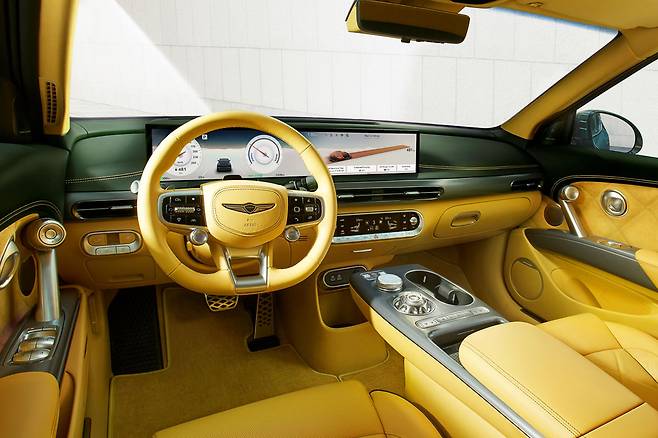 제네시스 GV60 부분변경 실내