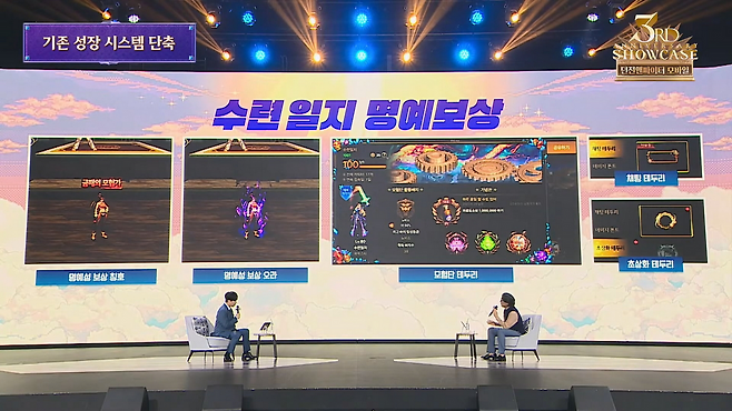 수련일지로 육성 부담 줄이고 혜택도 제공한다(출처=쇼케이스 영상 캡처).