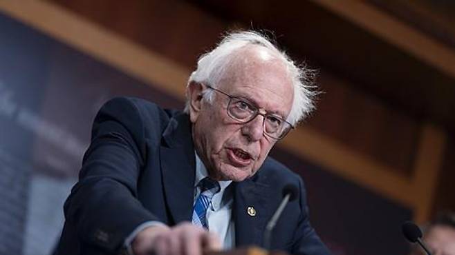 버니 샌더스 상원의원. 연합뉴스
