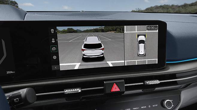 사진 : 서라운드 뷰 모니터